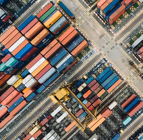 Intertrans Express logistics container staging facility