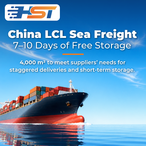 Multi Supplier Cargo Consolidation From China LCL Sea Freight 7-10 Days Free Storage Less Than Container Load Ocean Freight