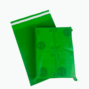 Customized Logo Green Printed Express Recyclable Courier Bags