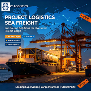Project Cargo Sea Freight Forwarder China to UK Oversized Equipment Breakbulk
