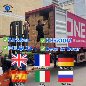 DDP FCL LCL Express Sea Freight Forwarder Door-to-Door Shipping Agent for UK France Germany Spain Italy Russia Europe From China