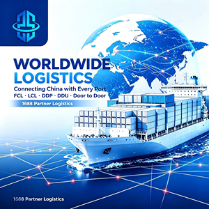 ZS LOGISTICS Trusted 1688 Logistics Partner LCL+Express Sea Freight for Large Small Shipments US DDP/DDU Worldwide Door-to-Door