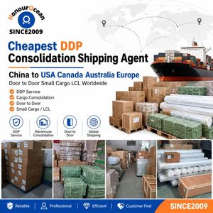 DDP Freight Agent Small Cargo LCL Shipping
