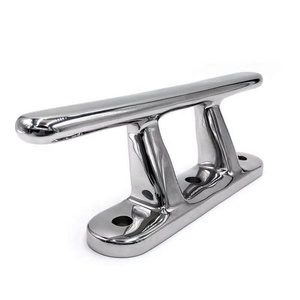 Stainless Steel 316 Marine Double Cross Bollard 10 Inch Slant